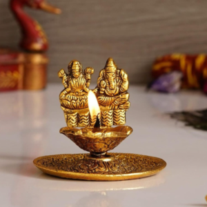 LAXMI GANESH HATH DIYA