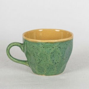 Tea Mug (Green and Brown)